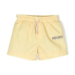Børn Kenzo Kids Badeshorts Med Logotryk