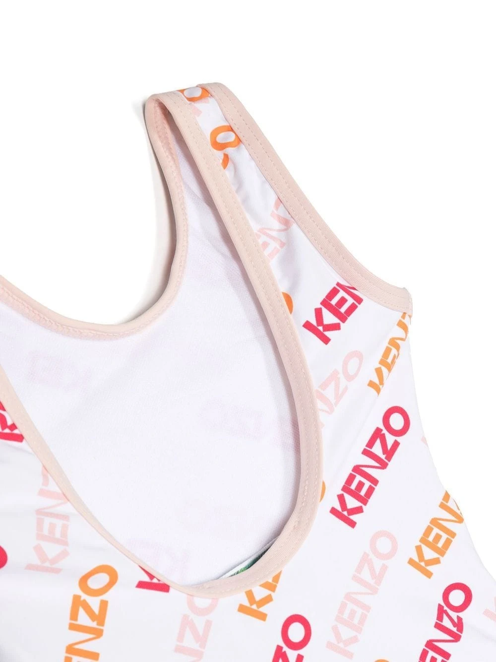 Børn Kenzo Kids Badedragt Med åben Ryg Og Logotryk 2 Børn Kenzo Kids Badedragt Med åben Ryg Og Logotryk - Image 2