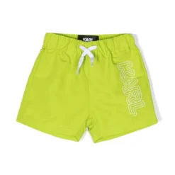 Børn Karl Lagerfeld Kids Badeshorts Med Logotryk