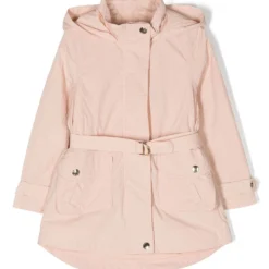Børn Chloé Kids Trenchcoat Med Hætte