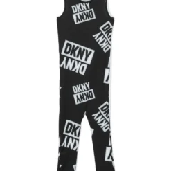 Børn Dkny Kids ærmeløs Jumpsuit Med Logotryk