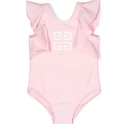Stella shop 36 Børn Givenchy Kids 4G Badedragt Med Flæser