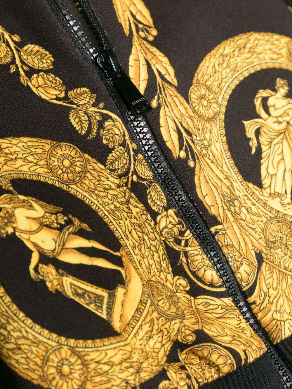 Børn Versace Kids Dunjakke Med Greca-tryk Og Lynlås 3 Børn Versace Kids Dunjakke Med Greca-tryk Og Lynlås - Image 3