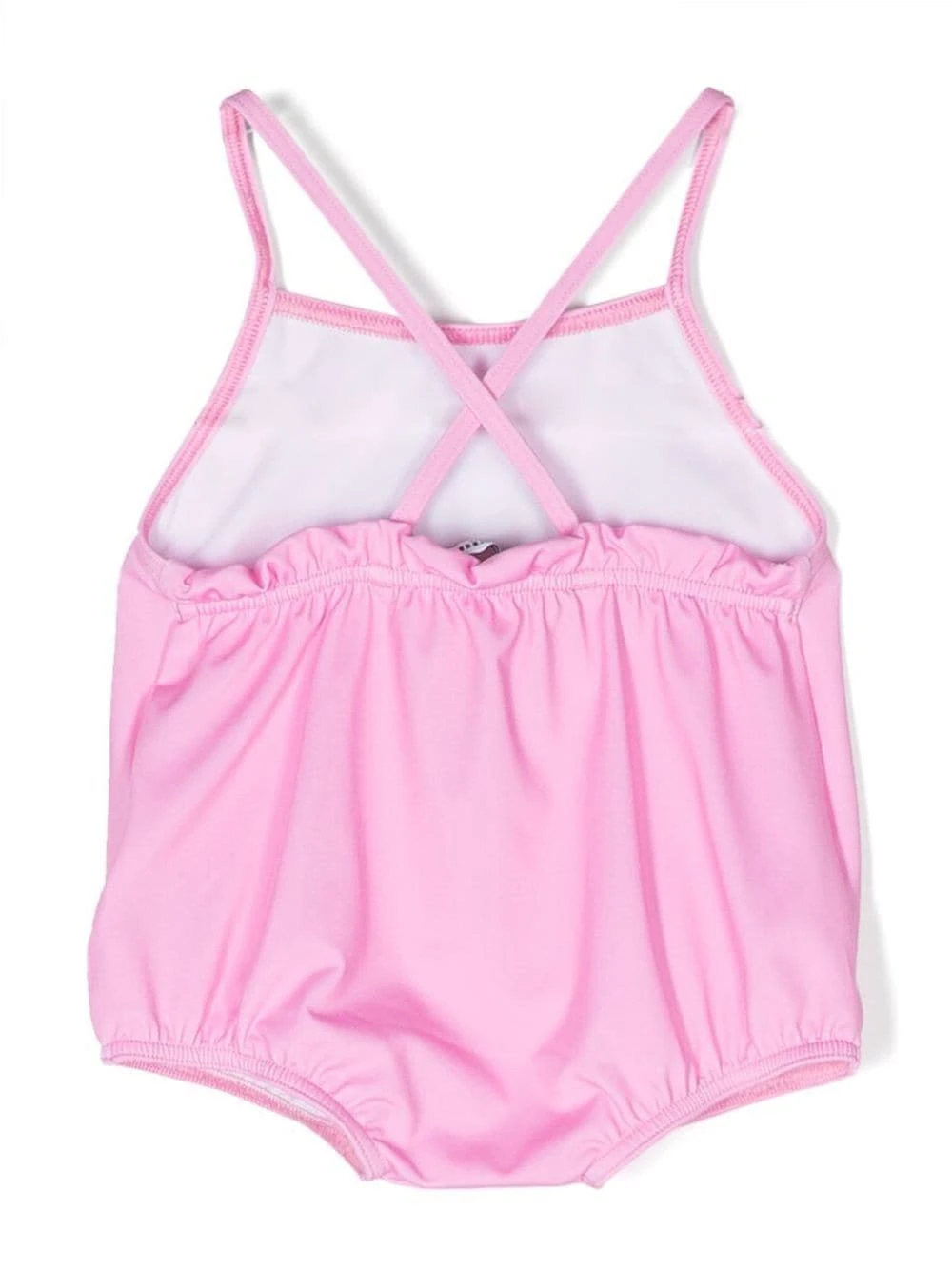 Børn Moschino Kids Badedragt Med Krydsede Stropper Og Bamsemotiv 2 Børn Moschino Kids Badedragt Med Krydsede Stropper Og Bamsemotiv - Image 2