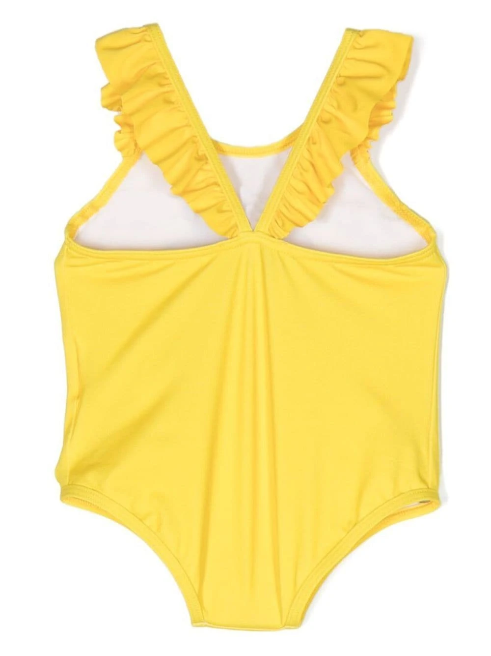 Børn Moschino Kids Badedragt Med Flæsekant Og Bamsetryk 2 Børn Moschino Kids Badedragt Med Flæsekant Og Bamsetryk - Image 2