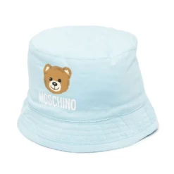 Børn Moschino Kids Bøllehat Med Bamsemotiv
