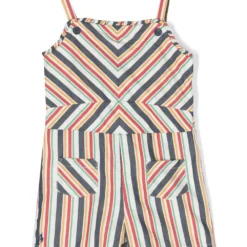 Børn Ralph Lauren Kids ærmeløs Buksedragt Med Striber