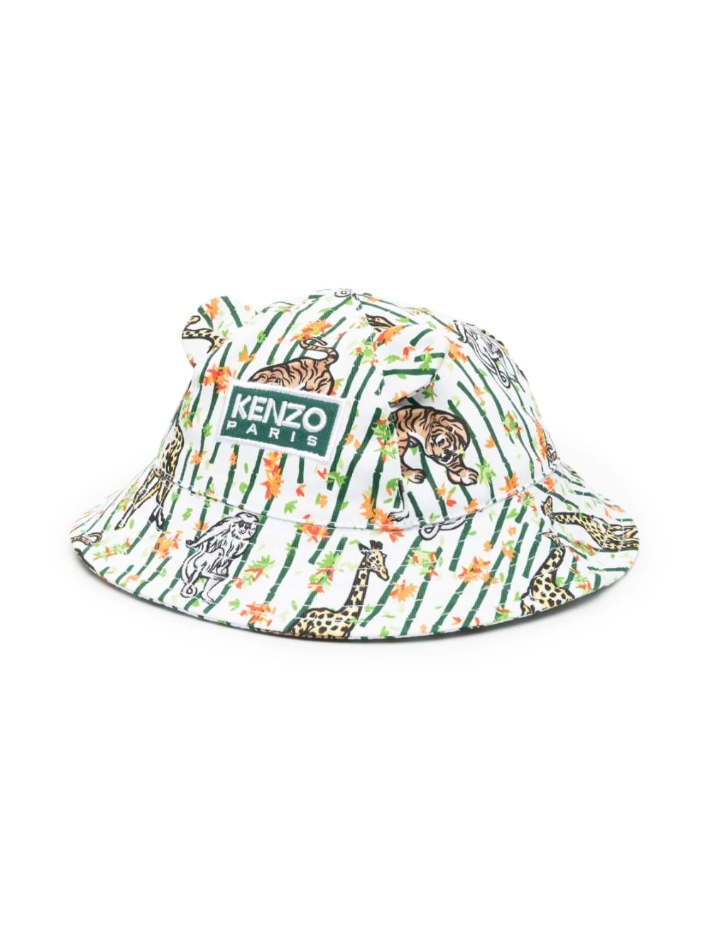 Børn Kenzo Kids Bøllehat Med Dyretryk 1 Børn Kenzo Kids Bøllehat Med Dyretryk