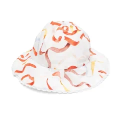 Børn Chloé Kids Solhat Med Båndtryk