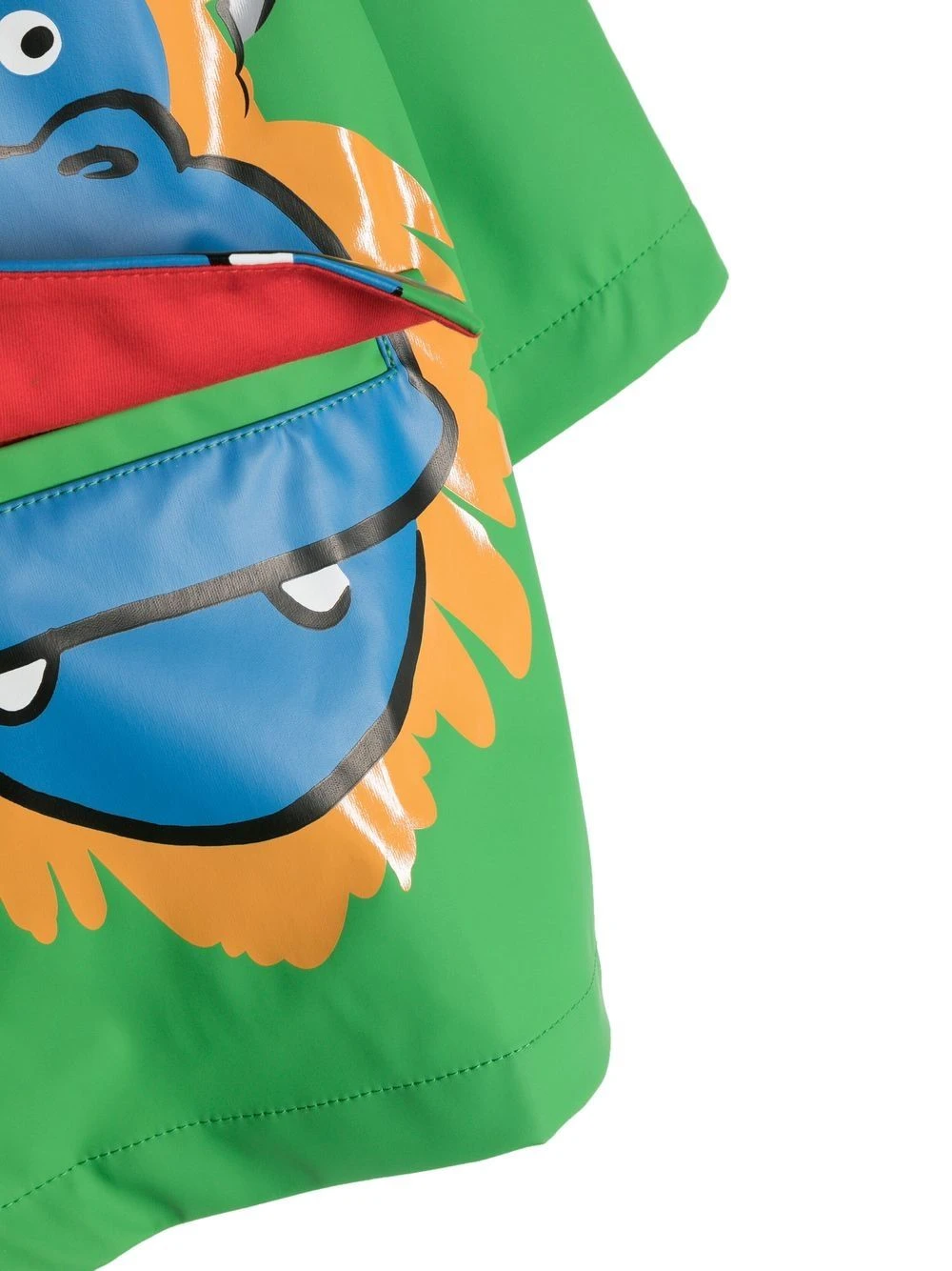 Børn Stella McCartney Kids Regnfrakke Med Hætte Og Abetryk 3 Børn Stella McCartney Kids Regnfrakke Med Hætte Og Abetryk - Image 3