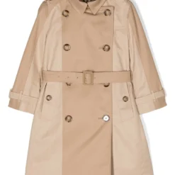 Børn Burberry Kids Trenchcoat Med Paneler