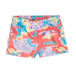 Børn Off-White Kids Badeshorts Med Logotryk