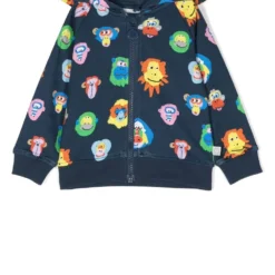 Børn Stella McCartney Kids Hættetrøje Med Grafisk Tryk Og Lynlås