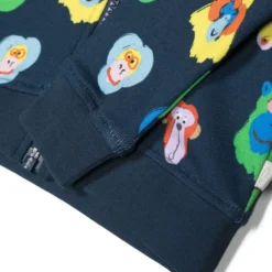 Børn Stella McCartney Kids Hættetrøje Med Grafisk Tryk Og Lynlås -Stella shop 19474811 43376985 1000