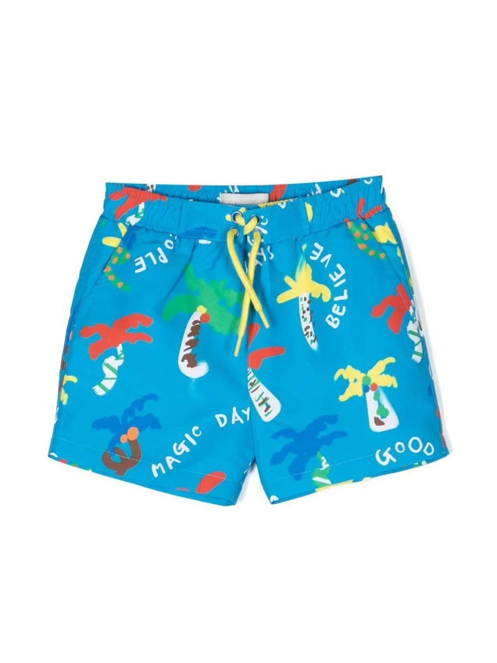 Børn Stella McCartney Kids Badeshorts Med Grafisk Tryk 1 Børn Stella McCartney Kids Badeshorts Med Grafisk Tryk