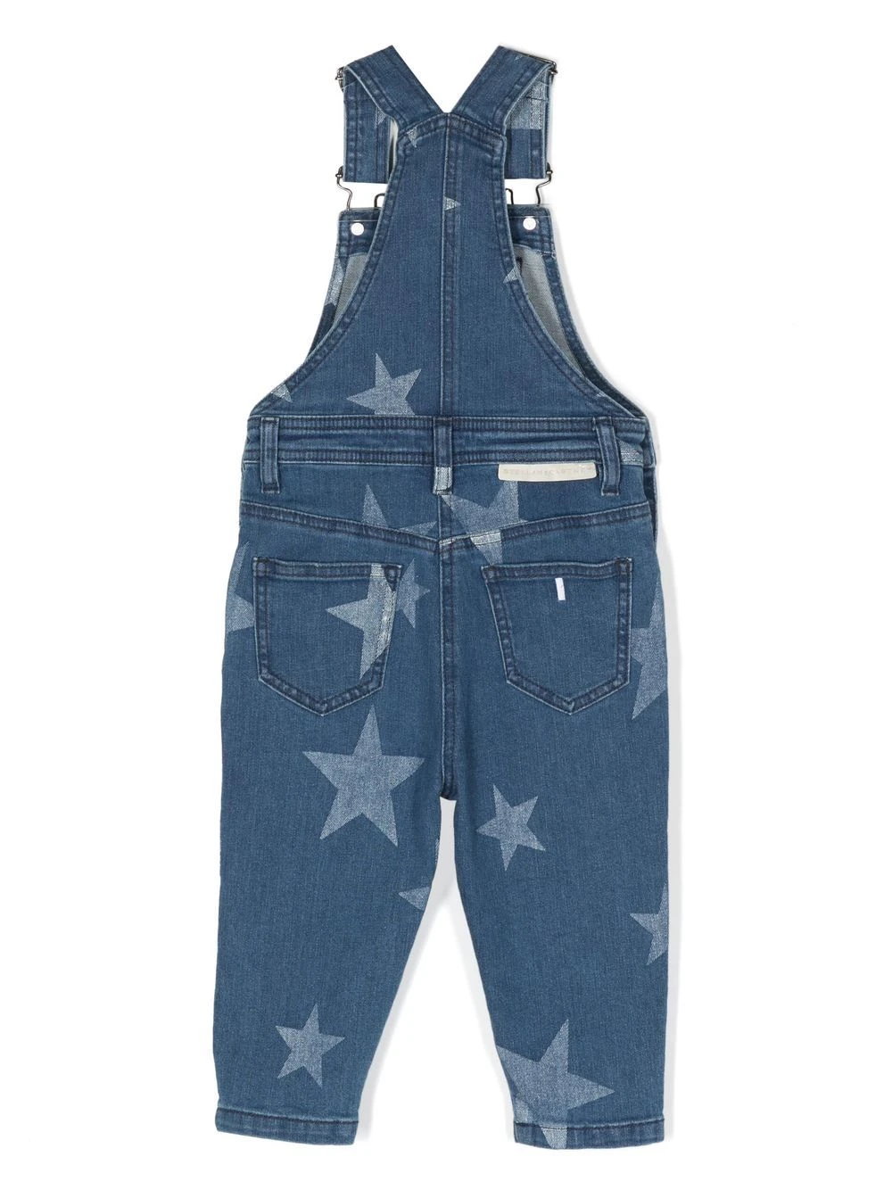 Børn Stella McCartney Kids Overalls I Denim Med Stjernetryk 2 Børn Stella McCartney Kids Overalls I Denim Med Stjernetryk - Image 2