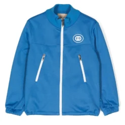 Børn Gucci Kids Jakke Med Lynlås Og GG-logo