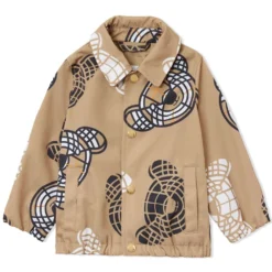 Børn Burberry Kids Thomas Bear Letvægtsjakke