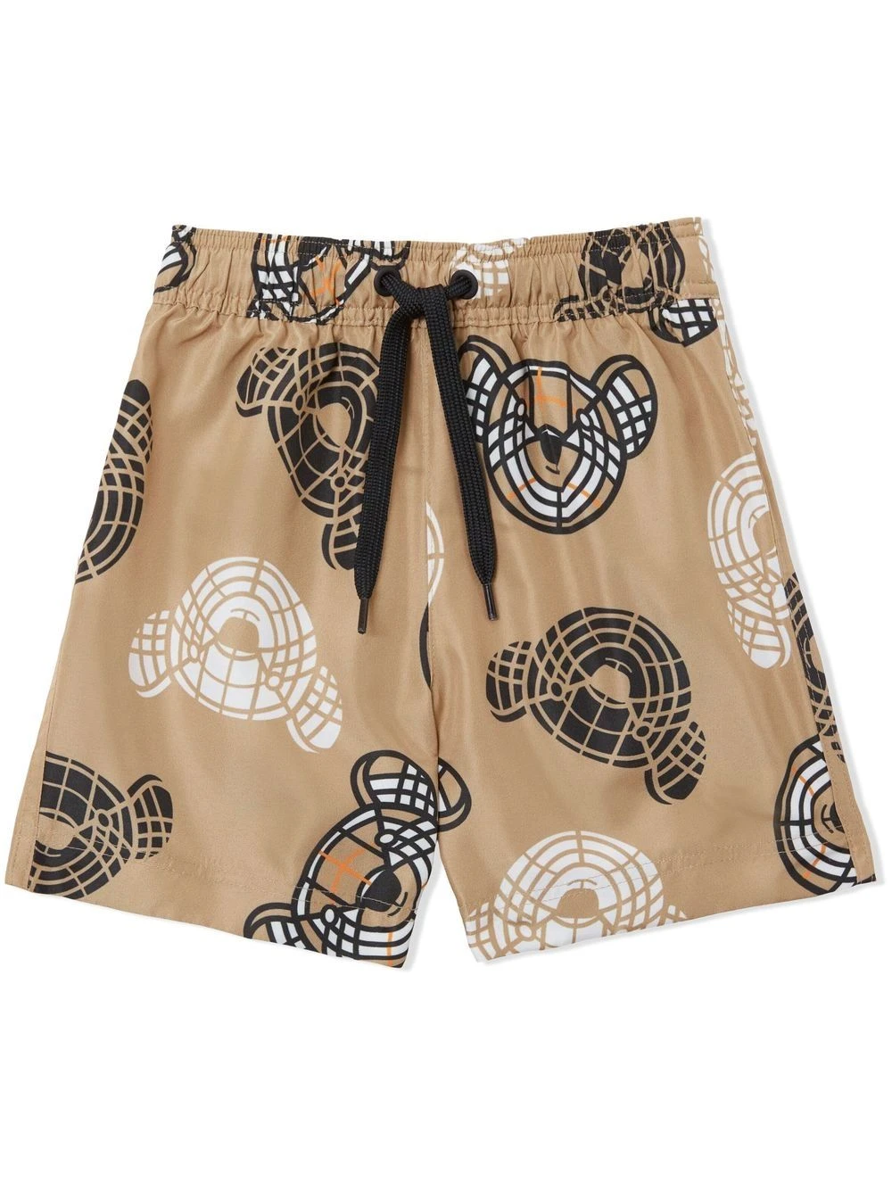 Børn Burberry Kids Badeshorts Med Thomas Bear-tryk 1 Børn Burberry Kids Badeshorts Med Thomas Bear-tryk