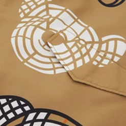 Børn Burberry Kids Kappe Med Hætte Og Thomas Bear-tryk 5 Børn Burberry Kids Kappe Med Hætte Og Thomas Bear-tryk -Stella shop 19549153 43693318 1000