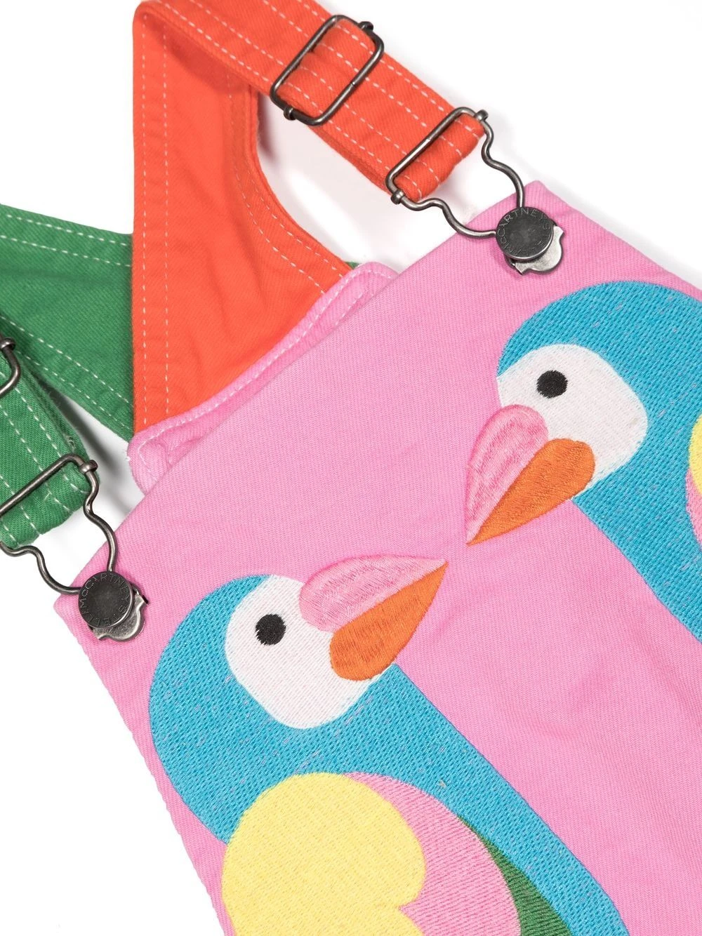 Børn Stella McCartney Kids Lovebird Overalls Med Colourblocking 3 Børn Stella McCartney Kids Lovebird Overalls Med Colourblocking - Image 3
