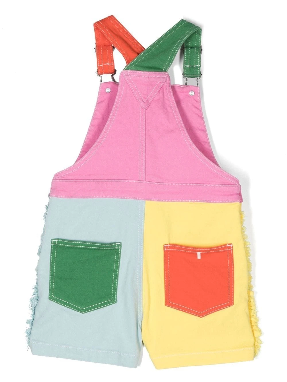 Børn Stella McCartney Kids Lovebird Overalls Med Colourblocking 2 Børn Stella McCartney Kids Lovebird Overalls Med Colourblocking - Image 2