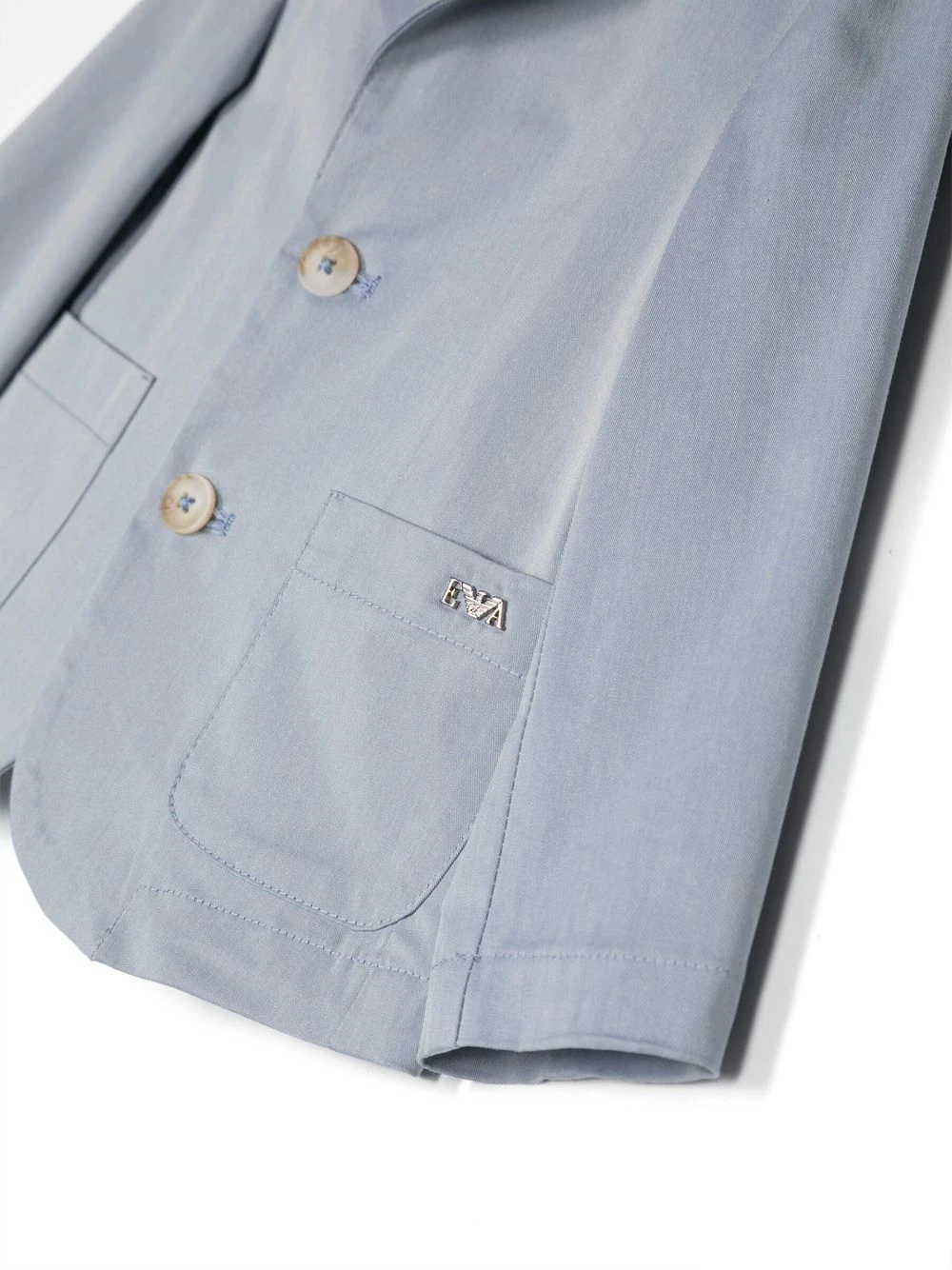 Børn Emporio Armani Kids Enkeltradet Blazer 3 Børn Emporio Armani Kids Enkeltradet Blazer - Image 3
