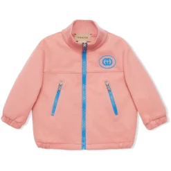 Børn Gucci Kids Jakke Med Logomærke Og Lynlås