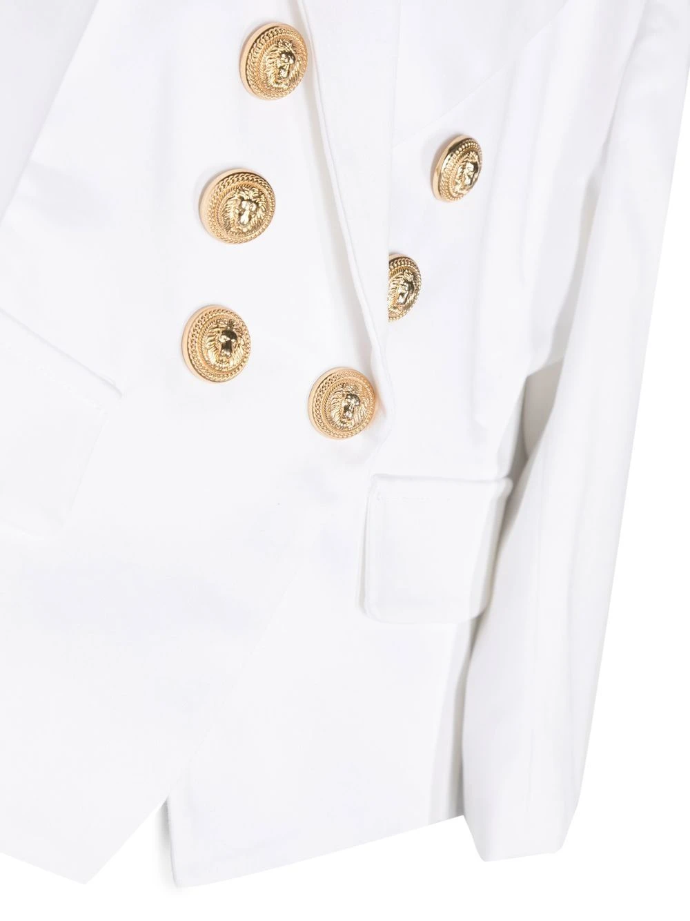Børn Balmain Kids Blazer Med Prægede Knapper 3 Børn Balmain Kids Blazer Med Prægede Knapper - Image 3