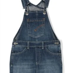 Børn DONDUP KIDS Overalls I Denim Med Logomærke