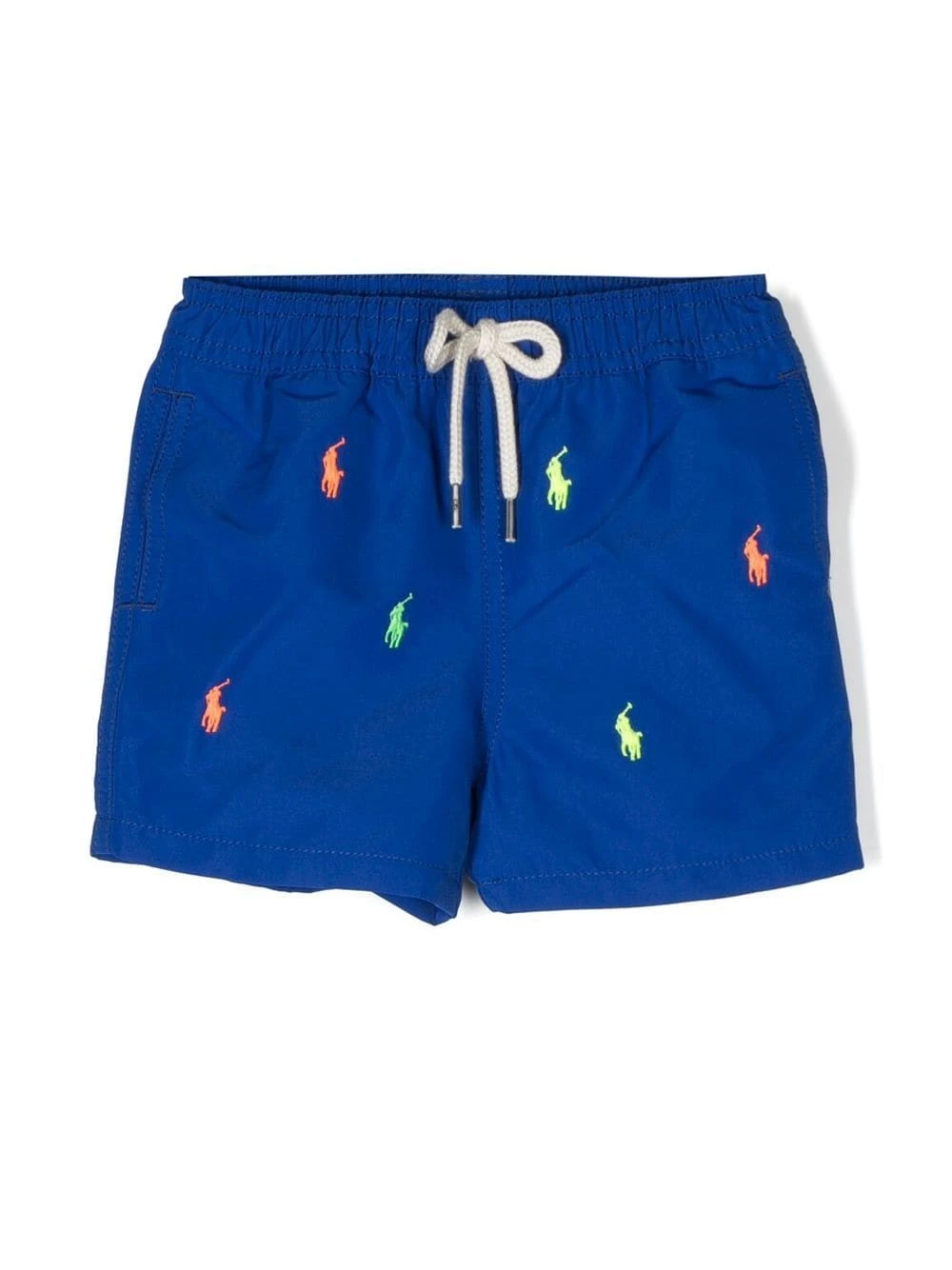 Børn Ralph Lauren Kids Badeshorts Med Flere Logoer 1 Børn Ralph Lauren Kids Badeshorts Med Flere Logoer