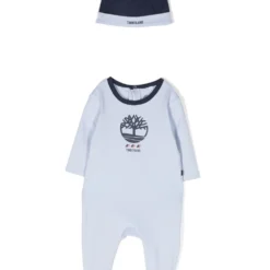 Børn Timberland Kids Babydragt-sæt Med Logotryk