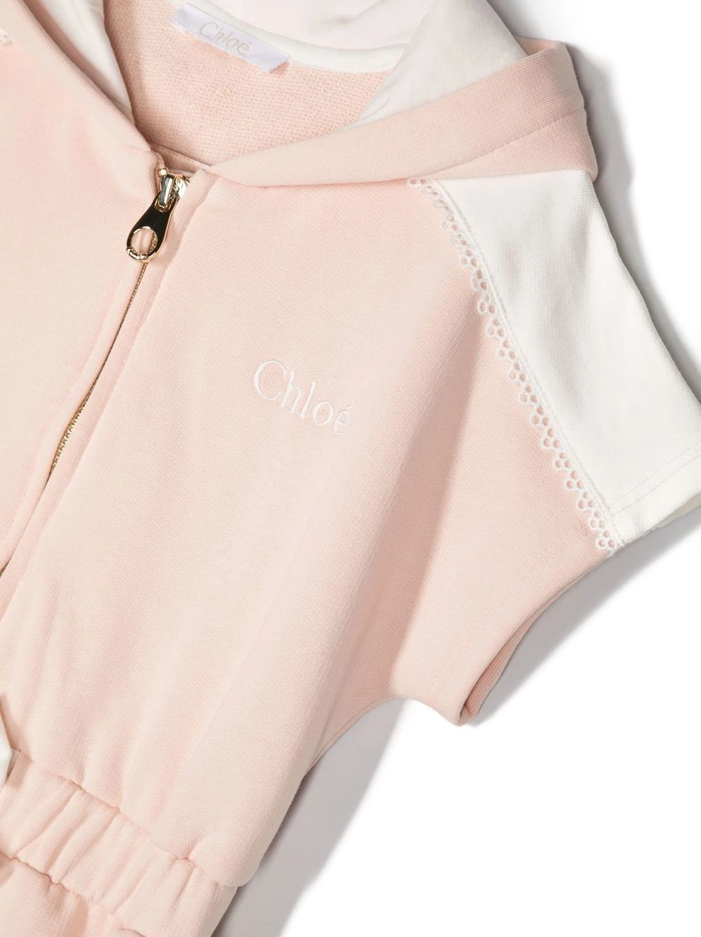 Børn Chloé Kids Playsuit Med Colourblocking Og Detalje 3 Børn Chloé Kids Playsuit Med Colourblocking Og Detalje - Image 3