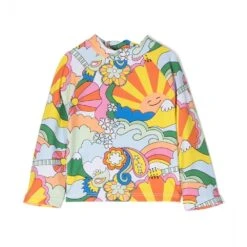 Stella shop 40 Børn Stella McCartney Kids UV Badedragt Med Tryk I Illustration-stil