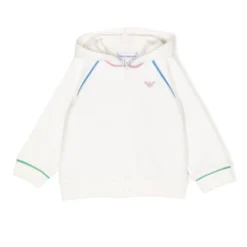 Børn Emporio Armani Kids Hættetrøje-jakke Med Logotryk