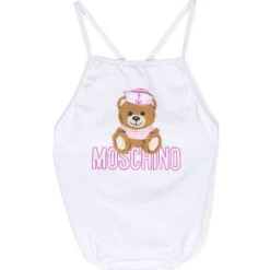 Stella shop 34 Børn Moschino Kids Badedragt Med Bamsetryk