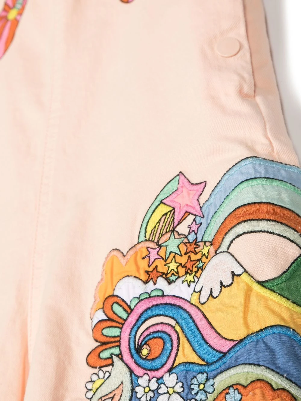 Børn Stella McCartney Kids Playsuit Med Broderet Pop Art-motiv 3 Børn Stella McCartney Kids Playsuit Med Broderet Pop Art-motiv - Image 3