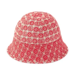 Børn Gucci Kids Bøllehat I Jacquard Med Logo
