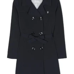 Børn Herno Kids Trenchcoat Med Butterfly-lukning