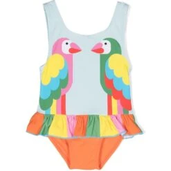 Børn Stella McCartney Kids Badedragt Med Grafisk Tryk
