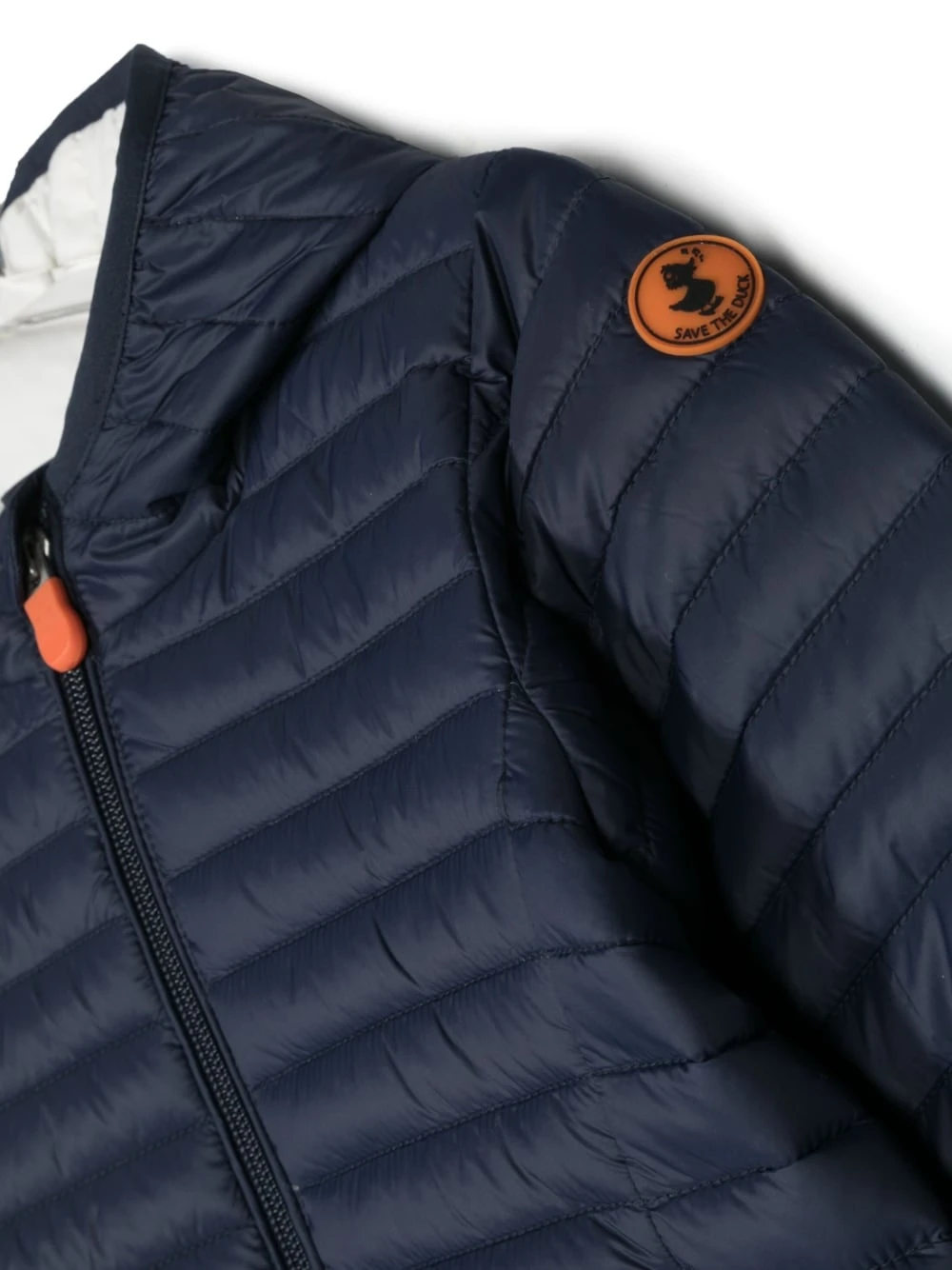 Børn Save The Duck Kids Dynejakke Med Hætte Og Logodetalje 3 Børn Save The Duck Kids Dynejakke Med Hætte Og Logodetalje - Image 3