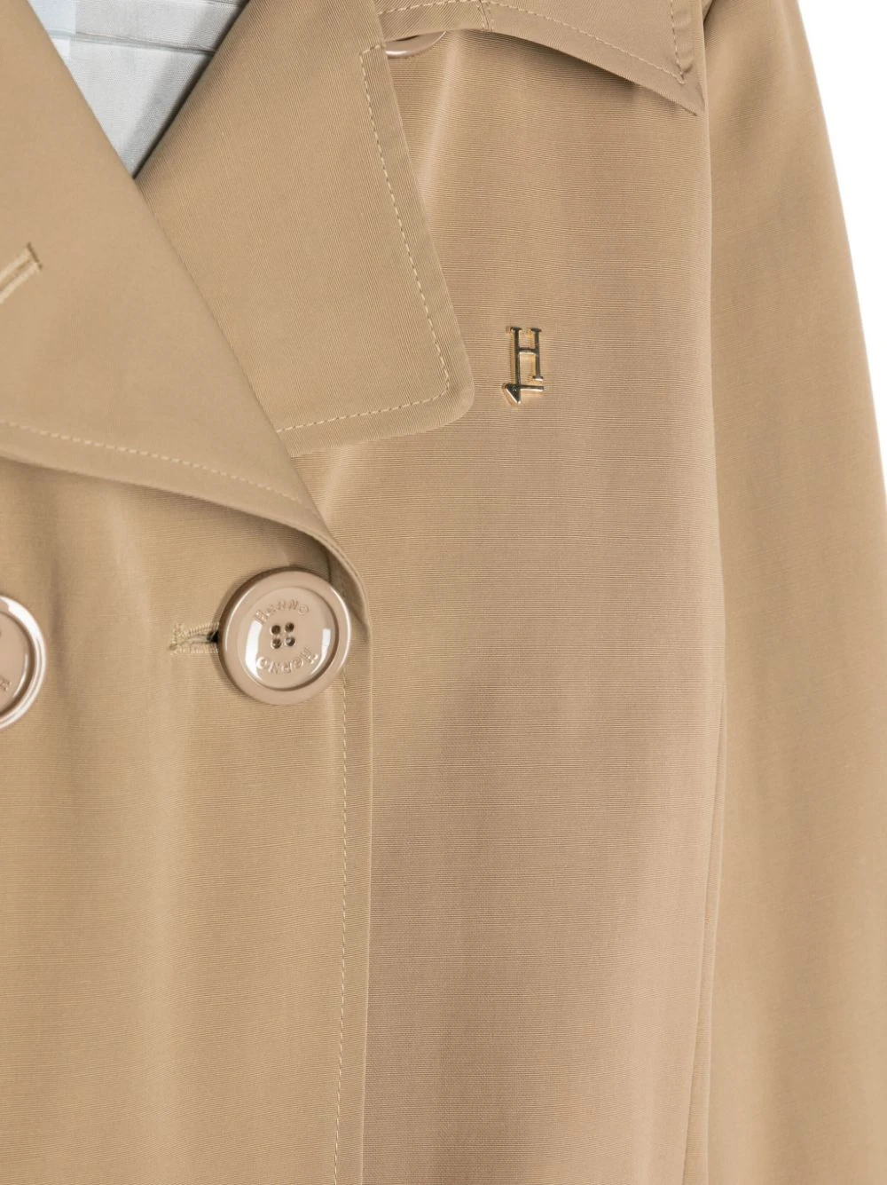 Børn Herno Kids Dobbeltradet Trenchcoat 3 Børn Herno Kids Dobbeltradet Trenchcoat - Image 3