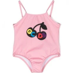 Børn Gcds Kids Badedragt Med Logotryk