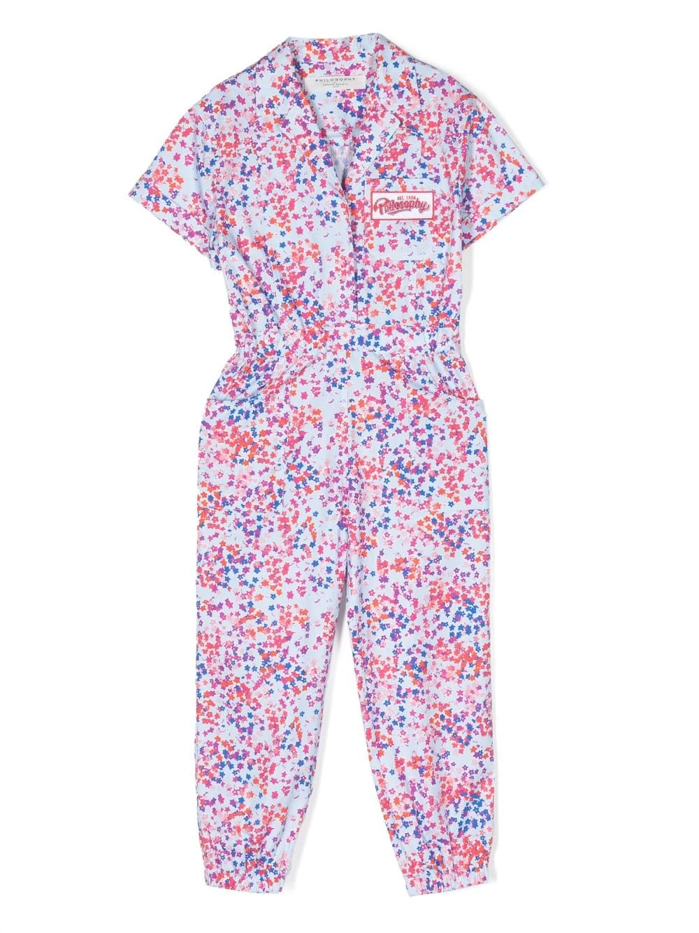 Børn Philosophy Di Lorenzo Serafini Kids Jumpsuit Med Logomærke 1 Børn Philosophy Di Lorenzo Serafini Kids Jumpsuit Med Logomærke