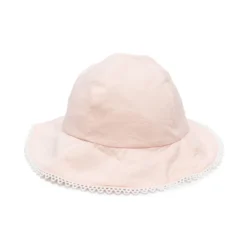 Børn Chloé Kids Solhat Med Blondekant