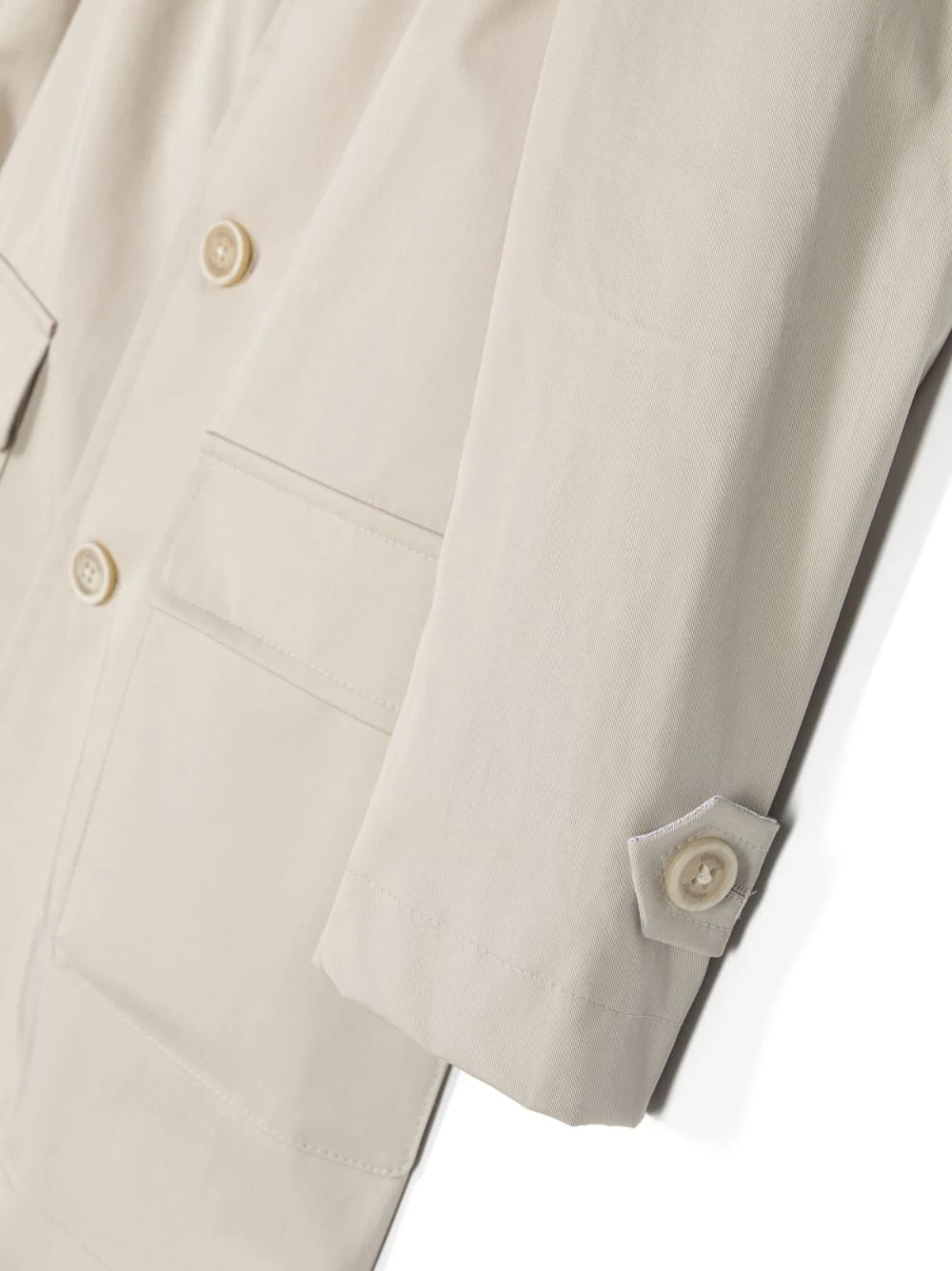 Børn Eleventy Kids Mellemlang Enkeltradet Frakke 3 Børn Eleventy Kids Mellemlang Enkeltradet Frakke - Image 3