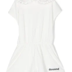 Børn Douuod Kids Playsuit Med Broderet Logo