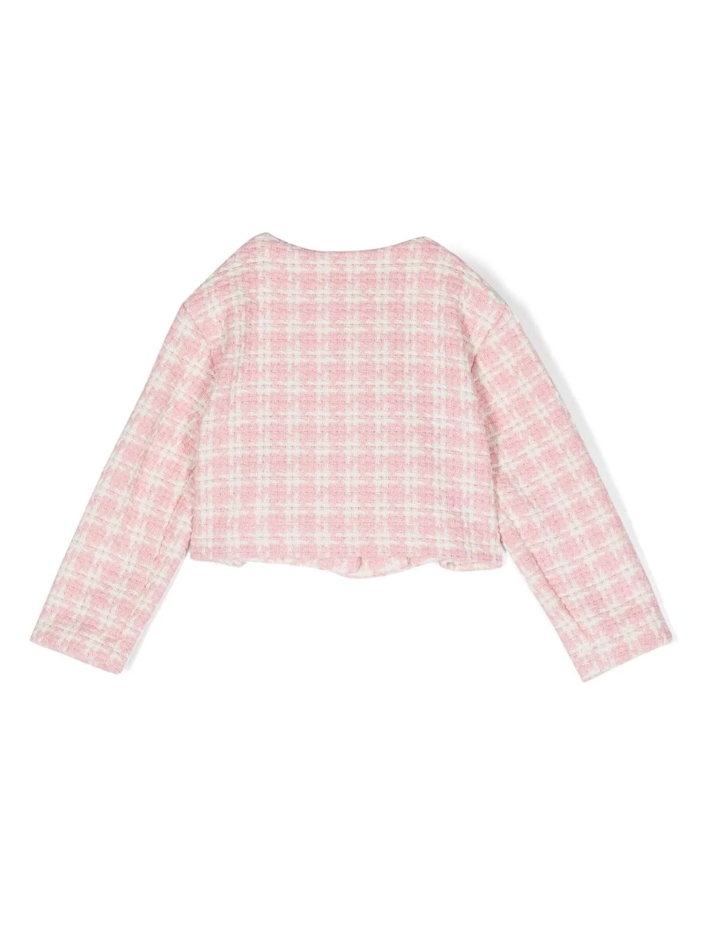 Børn Miss Grant Kids Tofarvet Tweed-jakke 2 Børn Miss Grant Kids Tofarvet Tweed-jakke - Image 2