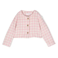 Børn Miss Grant Kids Tofarvet Tweed-jakke