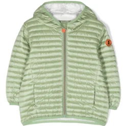 Børn Save The Duck Kids Quiltet Jakke Med Hætte